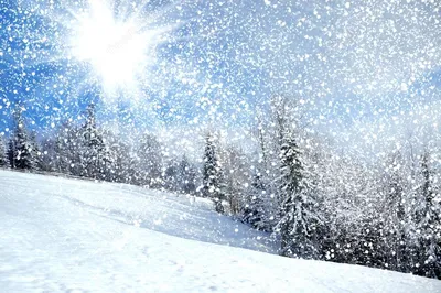 Ура!, у нас появился первый снег …» — создано в Шедевруме
