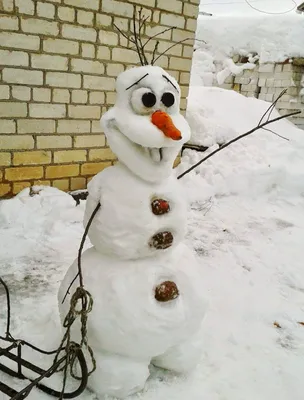Маленький снеговик рисунок - 51 фото