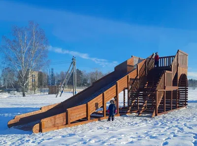 Снежные горки\" строят в Корсакове - SakhalinMedia.ru