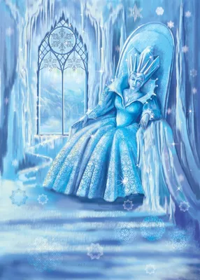 Снежная королева, Сказочные фотографии, Детские рисунки