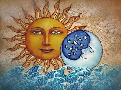 Солнце и Луна | Рассказки | Дзен