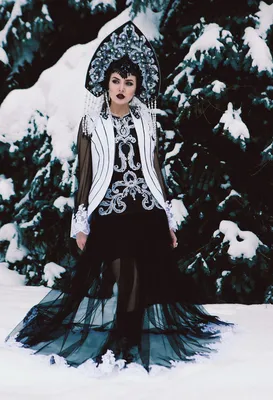 Костюм Снегурочки № 50 (платье, колпак) | «Аспект-Сити»