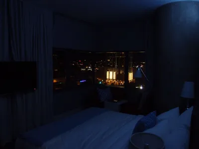 Комната ночью, синие цвета, ночь, …» — создано в Шедевруме