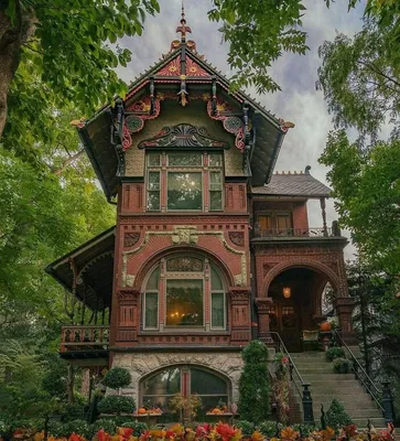 30 старинных домов Америки, которые поражают своей красотой