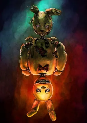 Маска Фредди ФНАФ картонная голова лицо игрушка аниматроник страшный  медведь (Freddy) из игры Five Nights at Fredy's, косплей | AliExpress