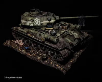 Volley Fire Painting : Rubicon Models T34/85 Review