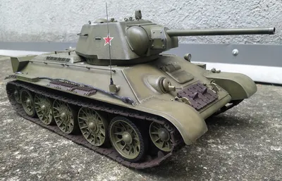 Средний танк Т-34-85 «Димитрий Донской» - парк Патриот