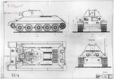 Как нарисовать танк Т-34-85 карандашом поэтапно | How to draw a tank T-34  with a pencil - YouTube