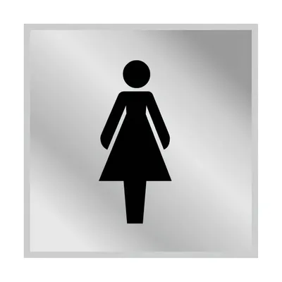 Таблички на туалет WC (синий) - Купить в интернет - магазине Таблички.  Большой выбор. - tablichkispb.ru