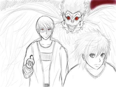 Light Yagami, Kira, Death Note... - Galina Povkhanych Art | Facebook
