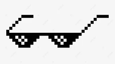 Black Pixel Sunglasses Thug Life With Black Lenses Hold By Hand Closeup.  Selective Focus Фотография, картинки, изображения и сток-фотография без  роялти. Image 157274709