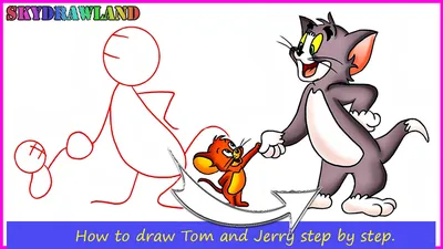 Займитесь творчеством с этими страницами для раскрашивания Тома и Джерри -  GBcolorare