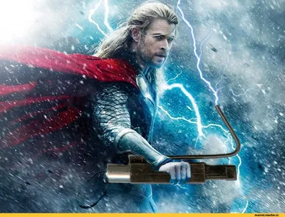 Наклейка на стен \"Thor4 - Mighty Thor \" от Komar® | Marvel | всего 29.99 €