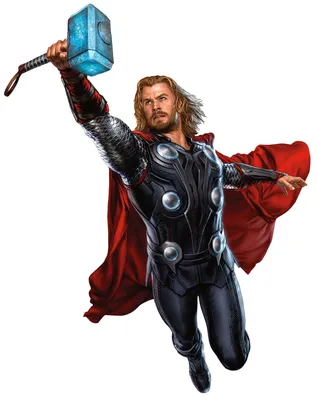 Наклейка на стен \"Thor4 - Thor Jane Mixup\" от Komar® | Marvel | всего 19.99  €