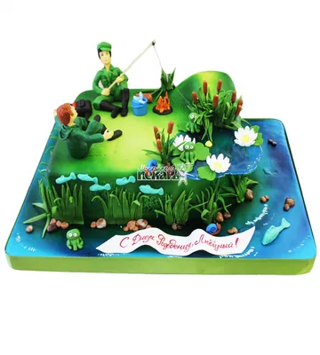 Вафельная картинка на торт мужчине Рыбалка рыбак мужу папе PrinTort  53680258 купить за 274 ₽ в интернет-магазине Wildberries