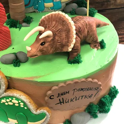 Торт Динозавры в Москве по цене 6800 ₽ | Glordecor✓