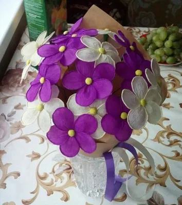 Цветы из бумаги - Buket7.ru