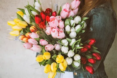 Купить открытку на 8 Марта и букеты цветов с доставкой в Москве