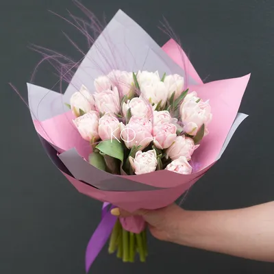 Скачать обои весна, Тюльпаны, розовые, 8 марта, желтые, раздел цветы в  разрешении 4000x3000