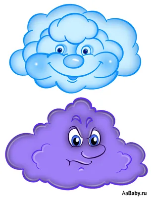 облачная карта. милые мультяшные облака. детские карты для обучения с  элементами погоды. иллюстрация вектора Иллюстрация вектора - иллюстрации  насчитывающей приветствие, мило: 271864018