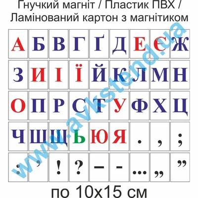 Набір ілюстрацій \"Український алфавіт\" ⋆ 💙💛Виховуємо та навчаємо📖