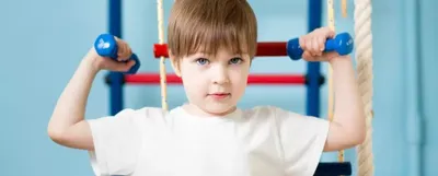 Как грамотно организовать спортивный уголок для ребенка в доме?: полезные  статьи о тренажерах и не только