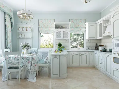 Диваны на кухню в стиле прованс: удобство, простота, уют и романтичная  атмосфера в вашем доме