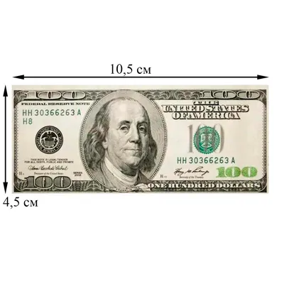 Вафельный лист Доллары 12 шт - купить по доступной цене