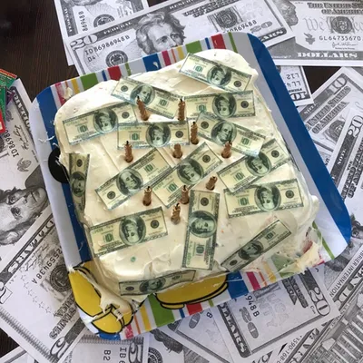 36 шт., съедобные бумажные вафли для украшения детского торта на день  рождения, доллар США, фунтов, рупия, европейские инструменты для украшения  тортов | AliExpress