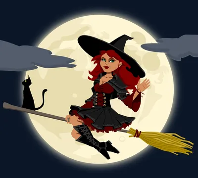 хэллоуин ведьма под метлу одежду PNG , метла, шляпа, призрак PNG картинки и  пнг PSD рисунок для бесплатной загрузки
