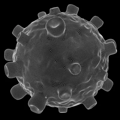 Вирус ВИЧ (зеленый) 3D Модель $19 - .max .fbx .obj .3ds - Free3D