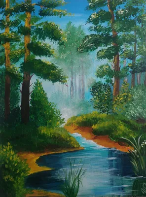 Волшебный лес» — создано в Шедевруме