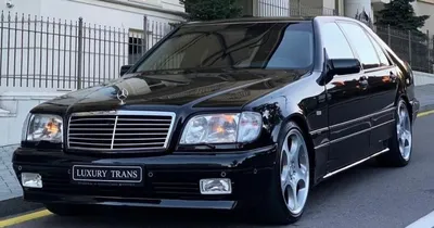 Уникальный Mercedes Brabus W140 на 580 сил заметили в Киеве