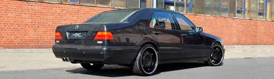 Mercedes-Benz S-Class 1994-1998 Dimensions Side View