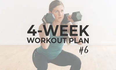 30 Day Workout Plan (Videos) | Nourish Move Love