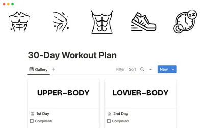 Workout Schedules: Weekly Samples for Each Fitness Level