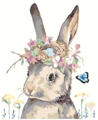 симпатичный маленький зайчик с цветами цветок рисунок карикатуры  Иллюстрация штока - иллюстрации насчитывающей сердце, изолировано: 243256152