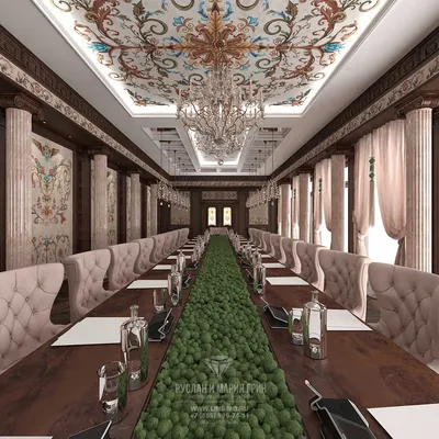 Элитный дизайн зала - Luxury Antonovich Design