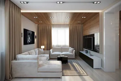 Современный дизайн зала: 58 вариантов на любой вкус Оформление зала в  квартире | Дизайн, Дизайн гостиной, Дизайн интерьера