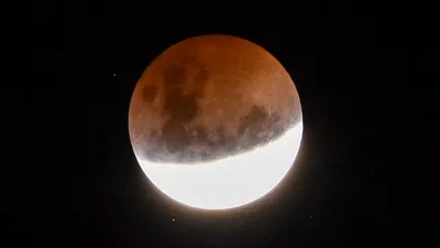 Боролась с тьмой, как Украина: харьковский астроном снял затмение Луны  (фото)