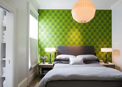 Зеленые обои в интерьере комнаты: плюсы и минусы, особенности использования  | Архитектура и строительство