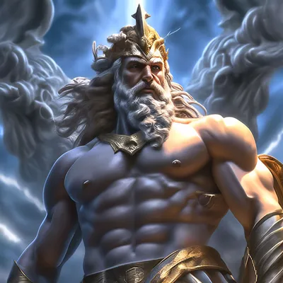 Древнегреческие боги Зевс и Посейдон | Пикабу
