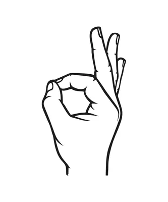 Ручные Жесты Знаки Пальцев Набор Значков Жестового Языка Трафарет Логотип  Силуэт Монохромный Рисунок Запястья Руки Показывающие Разл — стоковая  векторная графика и другие изображения на тему Рукопожатие - iStock
