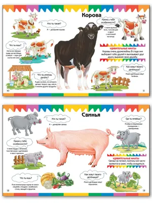 Иллюстрация Животные фермы в стиле 2d | Illustrators.ru