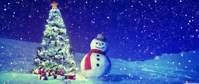 Картинки новый год, праздник, рождество, елка, ель, елочка, подарки, шишка,  шишки, снег, снежинки, размытие, new yaer, merry christmas, winter, snow,  фон, обои, широкоформатные, полноэкранные, широкоэкранные, hd wallpapers,  background, wallpaper - обои ...