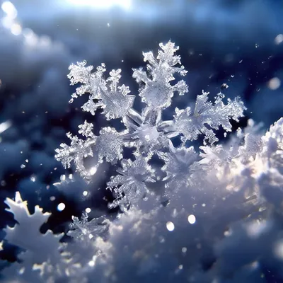 Падают снежинки изумительно Красивейшая…» — создано в Шедевруме