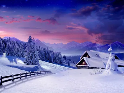 Winter ❄️ Wallpaper | Рождественские обои, Зимние картинки, Фоновые рисунки