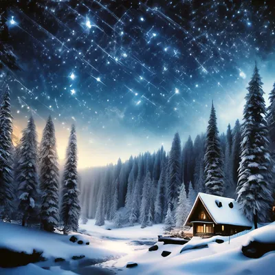 Снежный зимний лес на закате Стоковое Фото - изображение насчитывающей  парк, красивейшее: 233176024