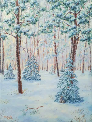 снежный зимний лес фон, Идет снег, зима, лес фон картинки и Фото для  бесплатной загрузки
