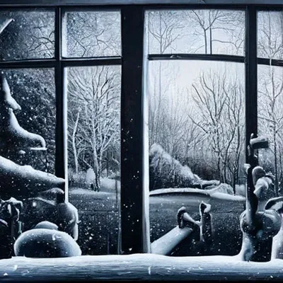 Зима за окном (94 фото) - 94 фото